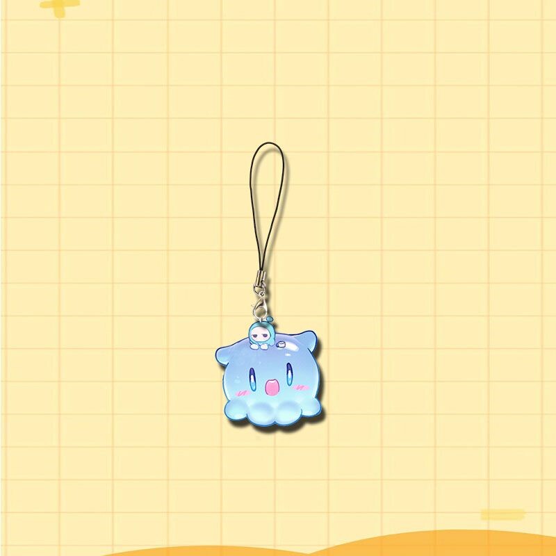 蛋仔派对艾比蛋仔派对周边周人手机链爆爆狐水捏捏亚克力挂件饰朋友礼物