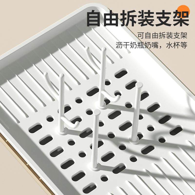 家用防尘带盖婴儿储瓶收盒水杯茶杯沥水置物奶架纳厨房碗筷物箱子,淘宝优惠券,粉丝福利购,淘宝优惠卷