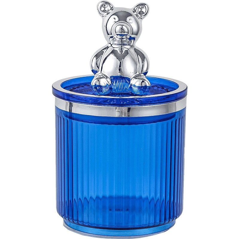 克莱因蓝桌e面收纳桶筒杂物化妆刷发圈首饰小零食叉子收纳盒罐摆,淘宝优惠券,粉丝福利购,淘宝优惠卷