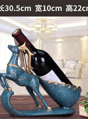 红酒架摆件架子高脚红酒杯t架倒挂家用欧式创意酒柜装饰葡萄酒架