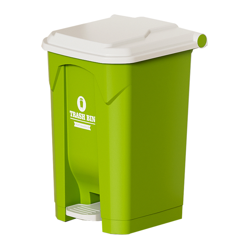 厨房家用垃圾桶带盖50L脚踏式大容量商用高颜值客厅30L大号垃圾箱 - 图3