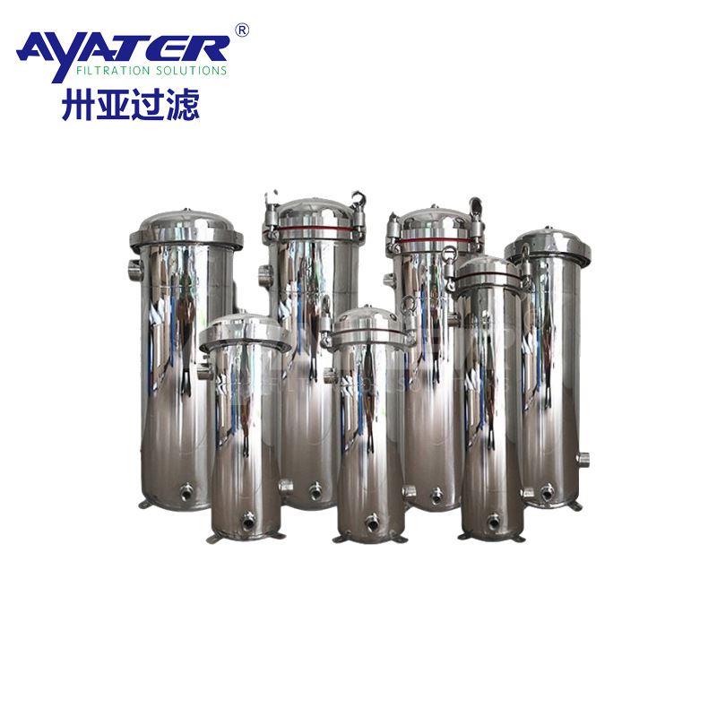过滤304/316不锈钢精密保安过滤器污水处理设备生产厂家-图2