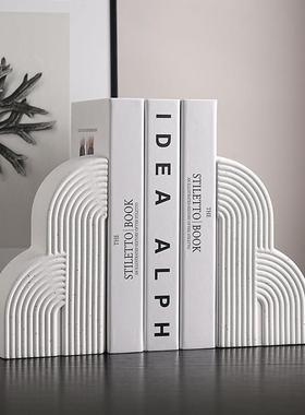 贝汉美意简创约客书挡摆件厅电视柜玄陶关瓷24101507家居小众艺术