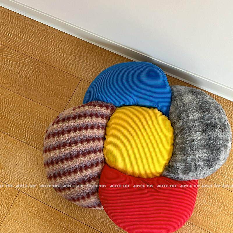 Ancient flower futon hair cushion sand/floor tatami round cushion bay window living room bedroom bedroom home for lazy people