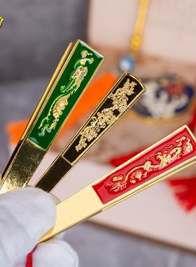 速发 锌合金法扇子男器小拿件佛像神像手里配的头冠披风