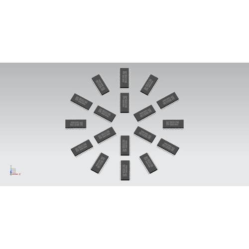 EG2136三相半桥电路驱动耐压600V输出兼容IR2136、FAN73893 SOP28 - 图1