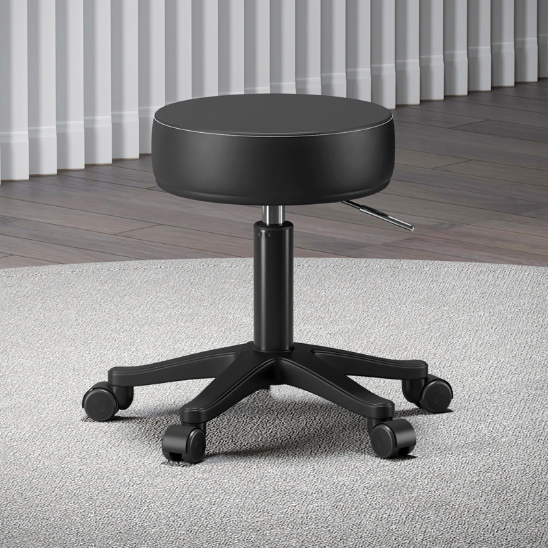 美容凳子滑轮美容院专用升降美发理发店师傅凳大工凳美Z甲师旋转 - 图0