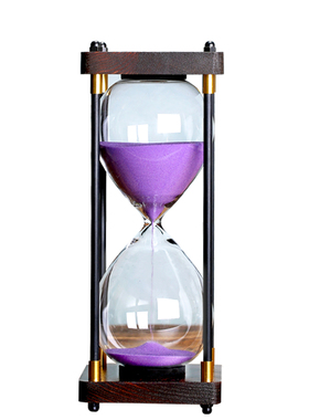 速发时光分沙计时器0沙钟漏漏摆件儿童生日礼物情人节七夕礼品装