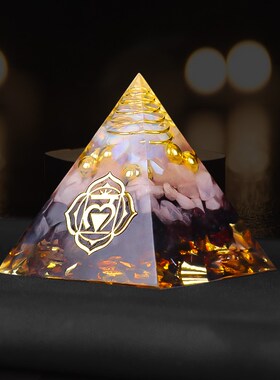 速发三角室塔件摆卧室客厅办公形桌面装饰品摆件送人礼品工艺品