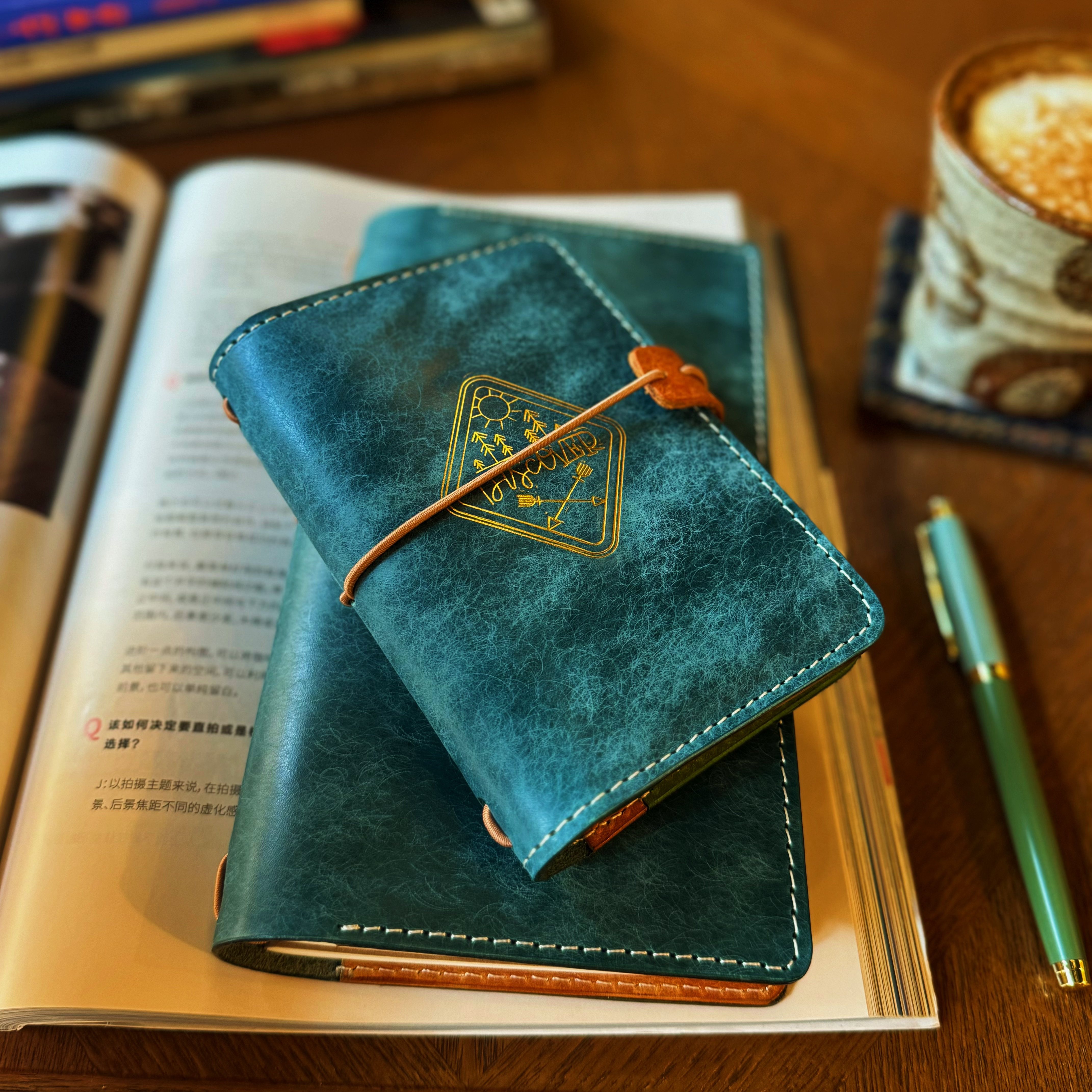 头层牛皮真皮本复古耐用旅行本TN本\护照本礼品可定制开学季,淘宝优惠券,粉丝福利购,淘宝优惠卷