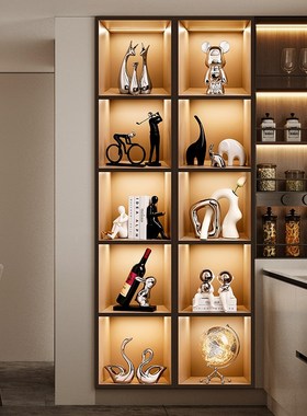 速发轻客风陶瓷大餐摆件家居奢厅象边柜酒柜装饰品电视柜乔迁新居