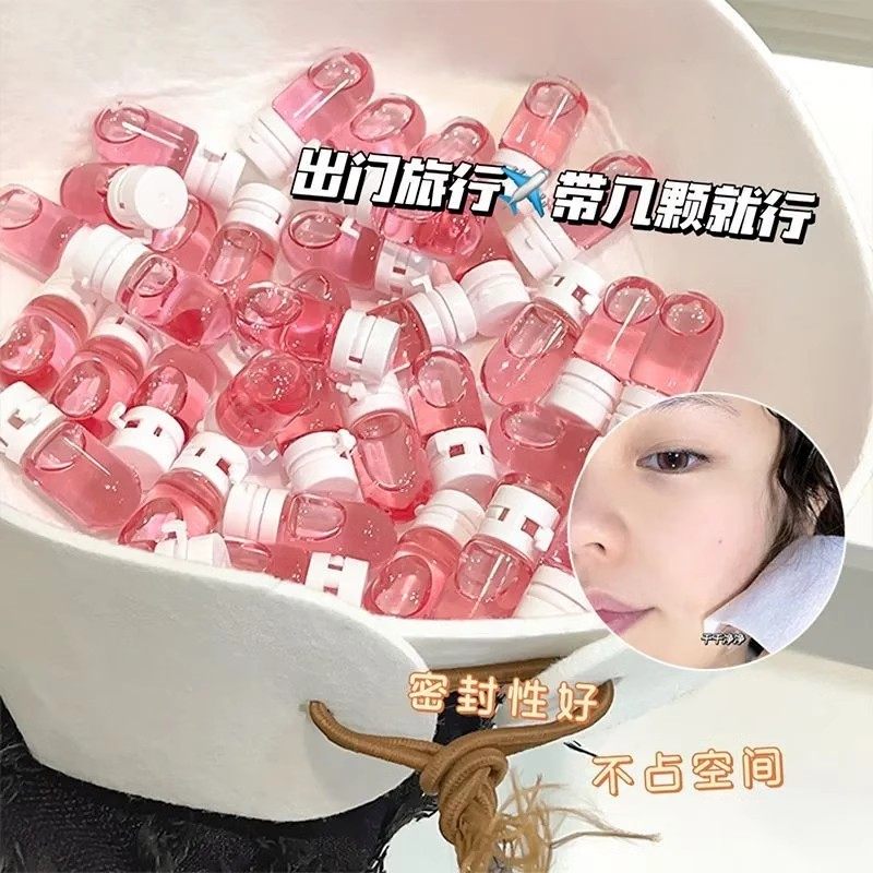 次抛卸妆油唇眼脸三合一深层清洁一次性便携旅行装正品官方旗舰店