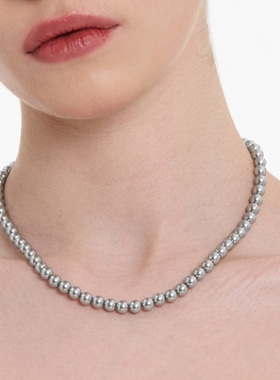 ChillTalent•灰珠珠链高级感个性时尚