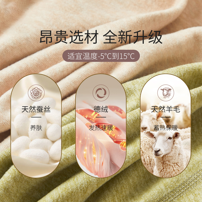 草本初色秋裤女冬季内搭校服神器高中生学生青少年打底保暖裤大码 - 图3