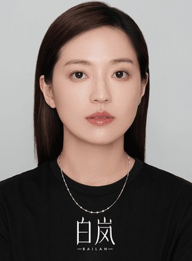 链子925银 白岚闪片链女2024基础简约百搭气质裸链个性素链LL067