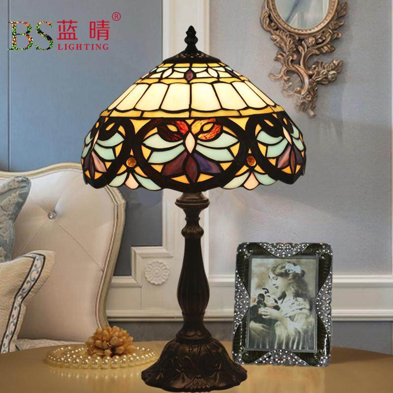 直销12式英寸蒂凡式尼台灯欧蒂凡尼巴美韩式日式东南床亚复古创意,淘宝优惠券,粉丝福利购,淘宝优惠卷