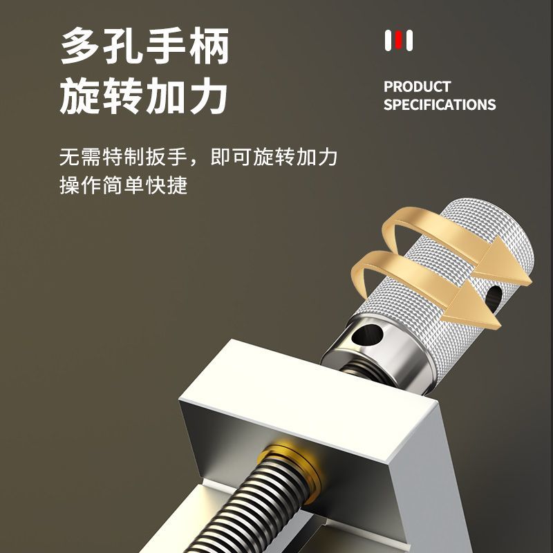 粤濠高精手动平口钳QGG磨床批士CNC钻铣床手动直角虎钳2-8寸台钳 - 图2