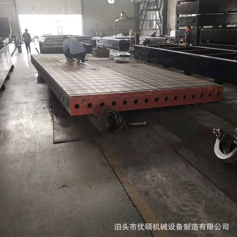 泊头非标设计铁焊铸接平台平铸铁平板钳IPP工工作研磨划线铸铁台 - 图0