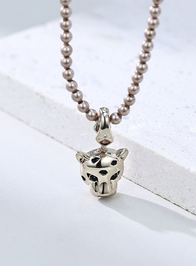 【自营】VITARING原创设计豹子流苏项链女欧式高档时尚设计锁骨链