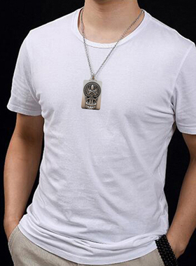 千手观音全身999纯银吊坠