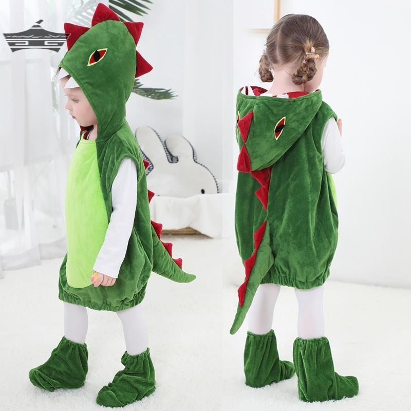 六一儿童恐龙cos演出服幼儿园卡通动物角色扮演化妆舞会表演服 - 图1
