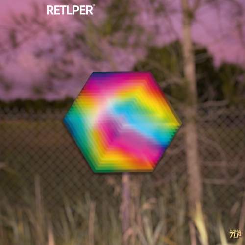 TLP反光贴纸  心情切片系列 彩虹层面彩色立方3D立体感 平面贴纸 - 图2