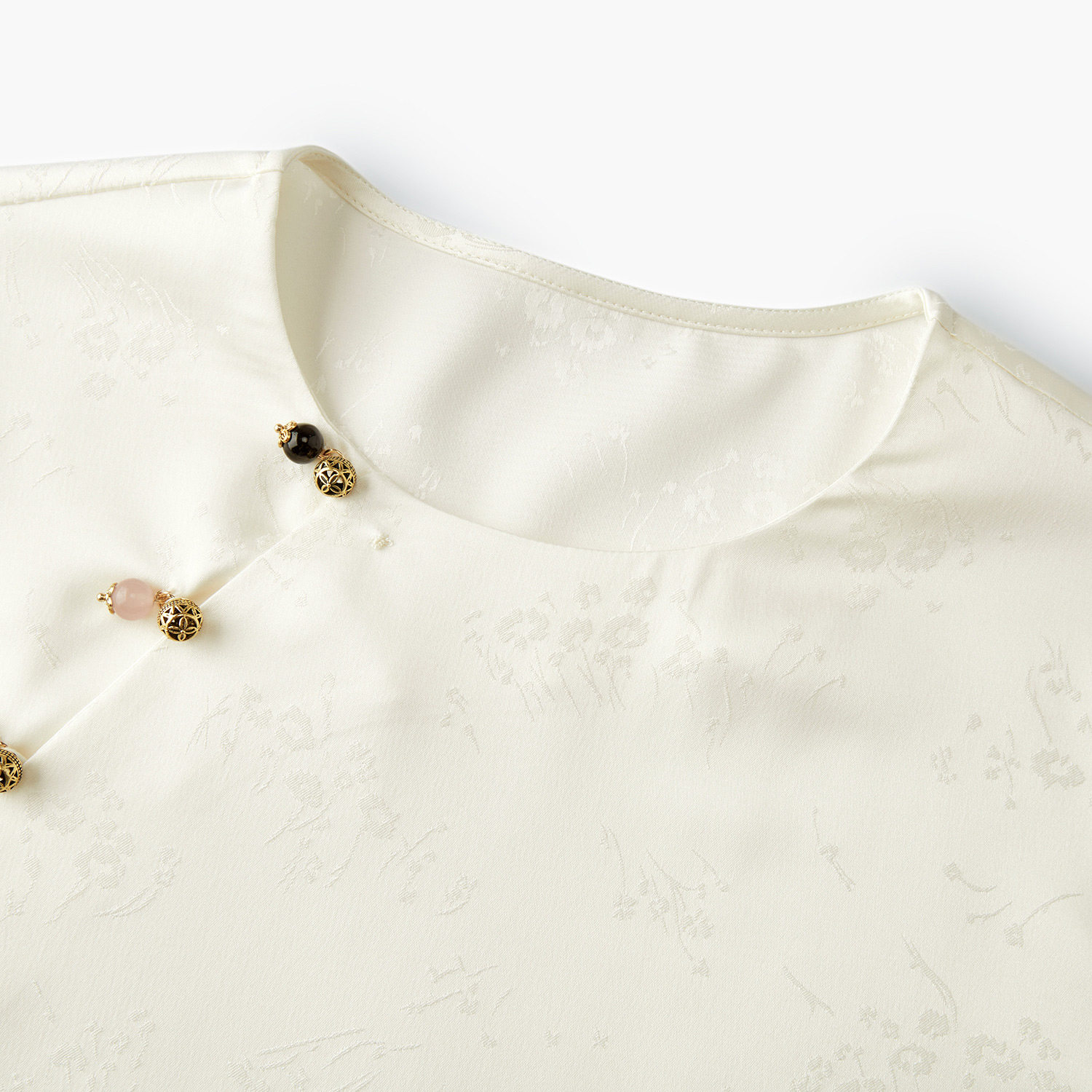 爱居兔新中式长袖衬衫女秋季新复古款宽松时尚雪纺衫上衣,淘宝优惠券,粉丝福利购,淘宝优惠卷