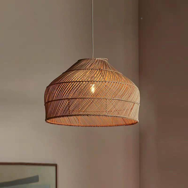 侘寂风民宿客厅卧灯日式餐厅复古藤手工新中式禅意古藤阁灯茶室室,淘宝优惠券,粉丝福利购,淘宝优惠卷