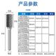 Carbide rotary file tungsten steel milling cutter metal electric grinding head cylindrical rotary frustration electric file head 6mm