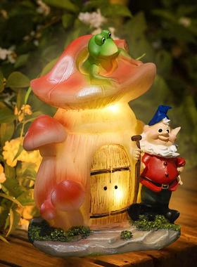 新款创意小矮人家居阳台花盆装饰摆设户外庭院园艺造景摆件