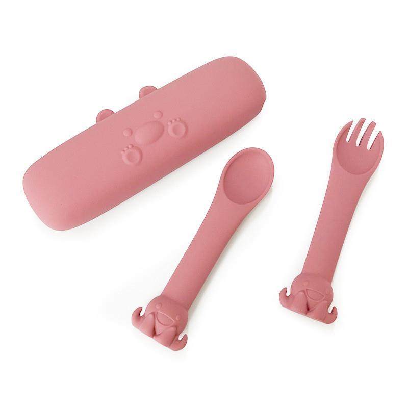 2023新款儿童筷子叉勺套装收纳盒婴儿便携硅胶餐具袋可爱出行幼儿,淘宝优惠券,粉丝福利购,淘宝优惠卷