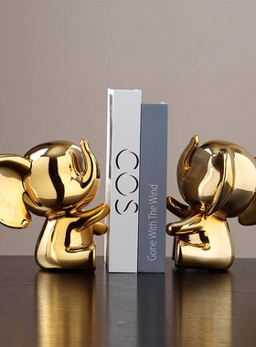 速发电镀金色托盘关件轻奢高档家居客厅玄摆柜纳办公室酒收装饰品