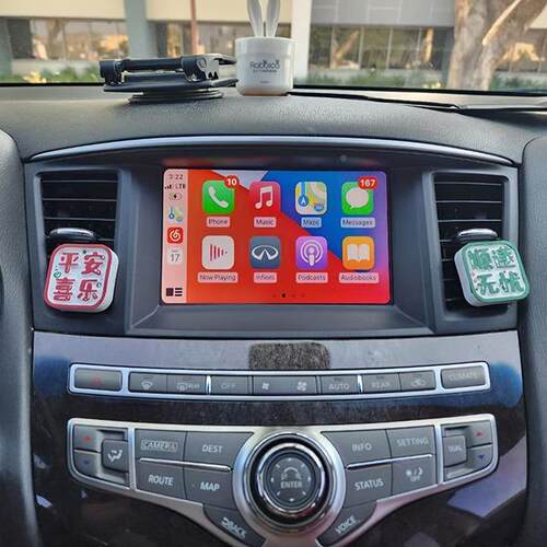 途乐产PATRO日LY62升级OHE无线CARPLAYIFINIQ5035QX60英菲Q7G0N尼 - 图1