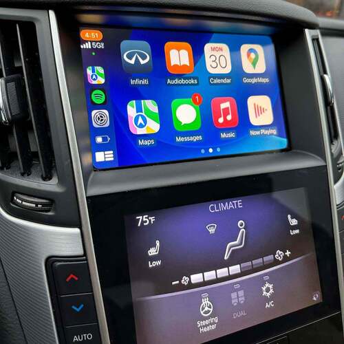 途乐产PATRO日LY62升级OHE无线CARPLAYIFINIQ5035QX60英菲Q7G0N尼 - 图0