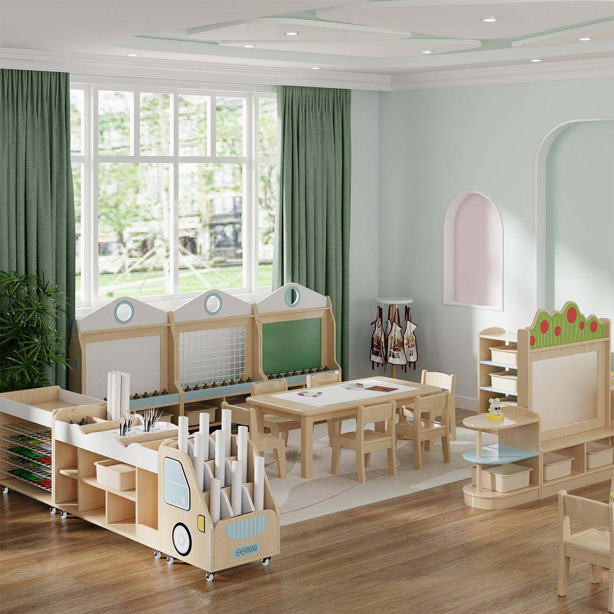 幼儿园13167城市梦想家系玩功具柜教托育多能区角组合柜收纳储物,淘宝优惠券,粉丝福利购,淘宝优惠卷