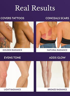 Cross border body scar tattoo concealer waterproof sweat