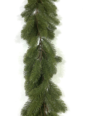 跨境仿真松针狗尾藤条壁挂 人造绿植家居圣诞节商场藤蔓装饰摆件