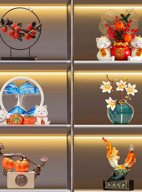 速发新房品柜艺饰酒摆件客厅电视柜酒柜餐边柜家居工装品乔迁新居