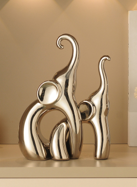 速发缠绵对象轻奢风客厅酒柜装品品电件家居饰饰高级感摆视柜办公