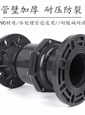 翻板式法兰止回阀 UPVC塑料止回阀 翻板式防反水止回阀 逆止阀