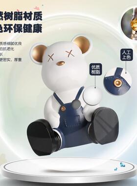 暴力熊存钱罐摆件客厅家居网红儿童男孩房间装饰品创意女生日礼物