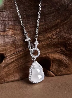 麒麟葫芦福禄新年项链女纯银国风