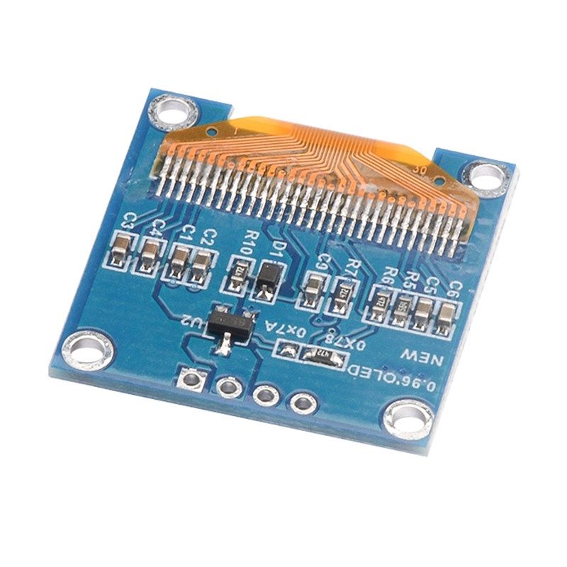 0.96寸OLED显示屏新版SSD1315驱动IIC I2C通信串口液晶屏模块黄蓝,淘宝优惠券,粉丝福利购,淘宝优惠卷