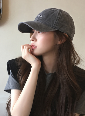 明星同款鸭舌帽宽檐显脸小棒球帽