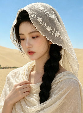 西北旅游大丝巾防晒遮阳