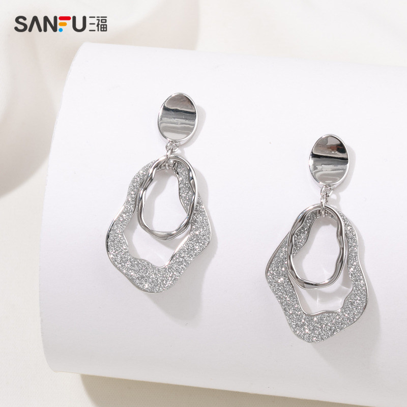 三福复古耳钉耳饰春夏女轻奢高级感古着独特绝美清冷新款爆款气质,淘宝优惠券,粉丝福利购,淘宝优惠卷