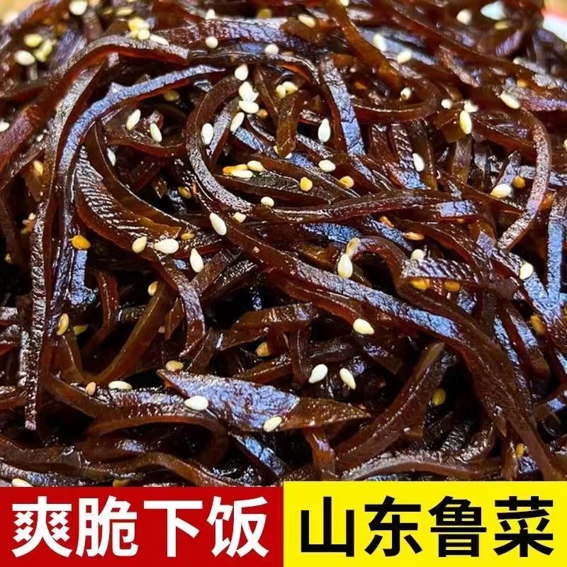 酱香味芥菜丝袋装酱菜咸菜丝河北特产腌制疙瘩丝下饭菜不辣酱香咸