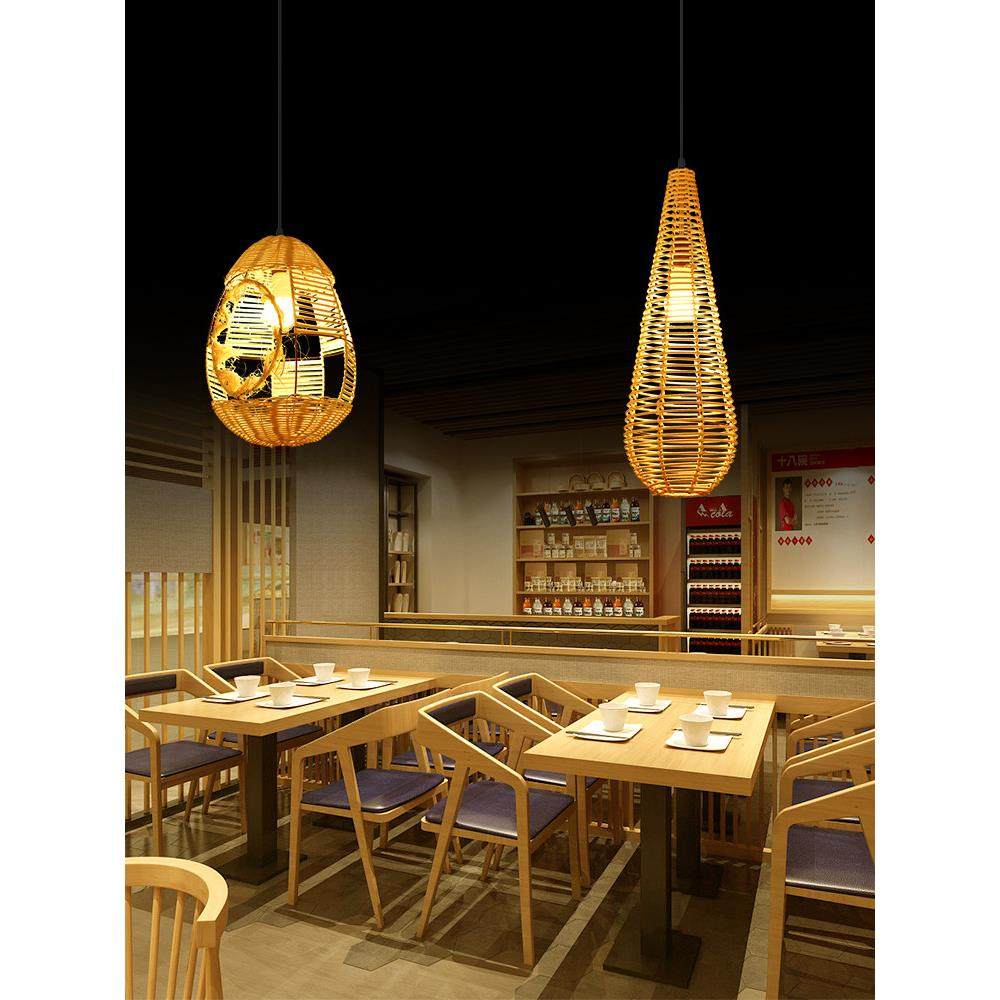 创意覆古鸟巢草帽藤灯罩田园餐厅东南亚竹艺术竹灯餐厅B&B枝形吊,淘宝优惠券,粉丝福利购,淘宝优惠卷