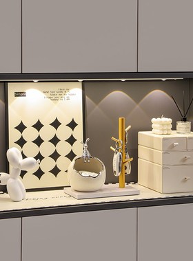 速发入居玄关装饰摆件家迁客厅电视柜餐边柜高档软装饰品乔户旺宅