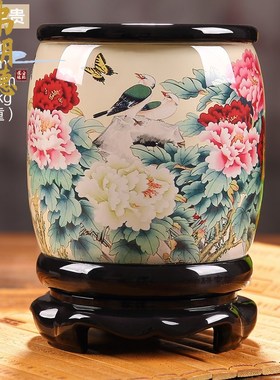 速发弗朗德笔筒送品师礼物桌面办公室教师书房乡村笔筒商务礼老摆